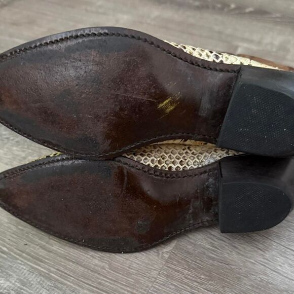 Dingo-1969 Women's Brown and Tan Boots - Picture 7 of 8